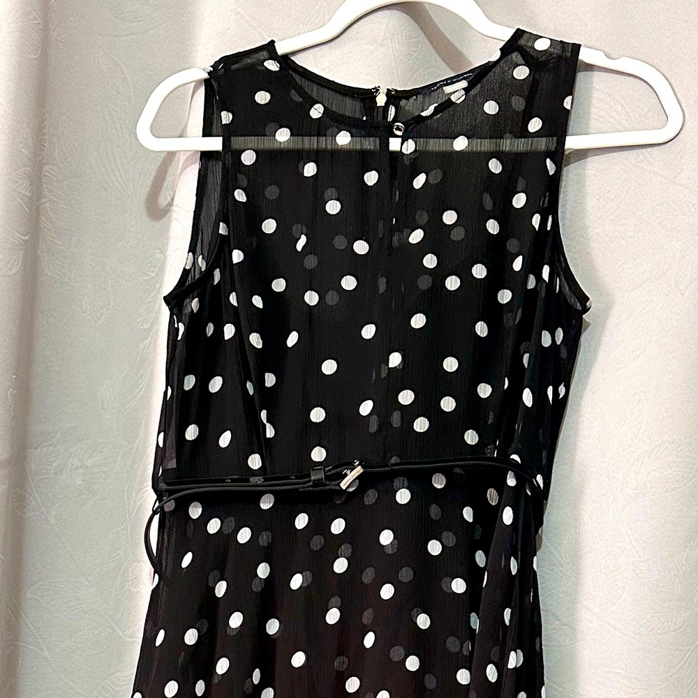 NWOT black polka dot dress by Tommy Hilfiger